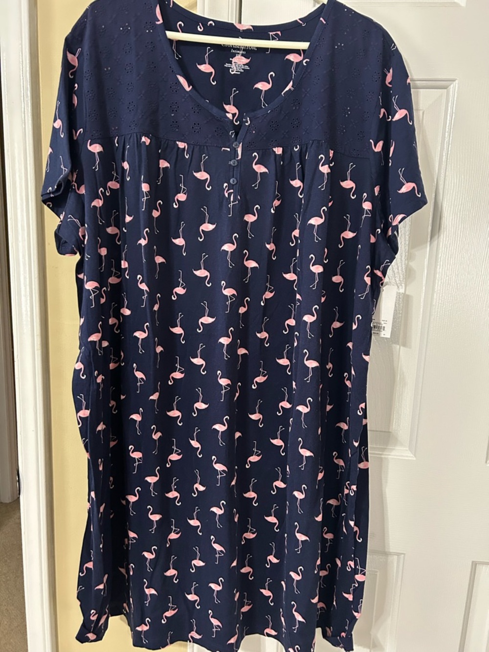 3 NWT Women's Kohl’s Croft & Barrow Intimates Night Gowns SIZE 3XL - Picture 7 of 13